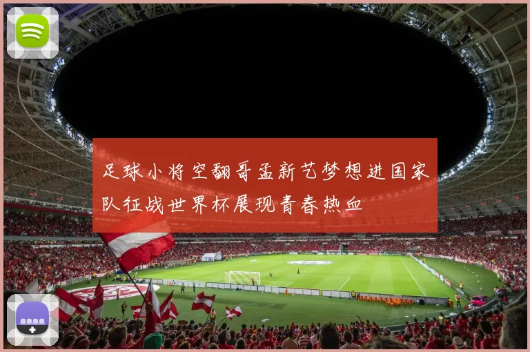 足球小将空翻哥孟新艺梦想进国家队征战世界杯展现青春热血